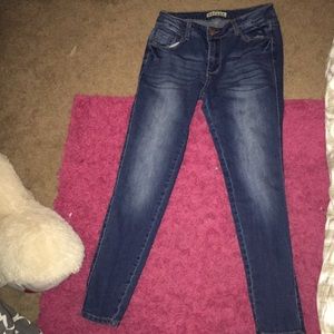 skinny jeans blue